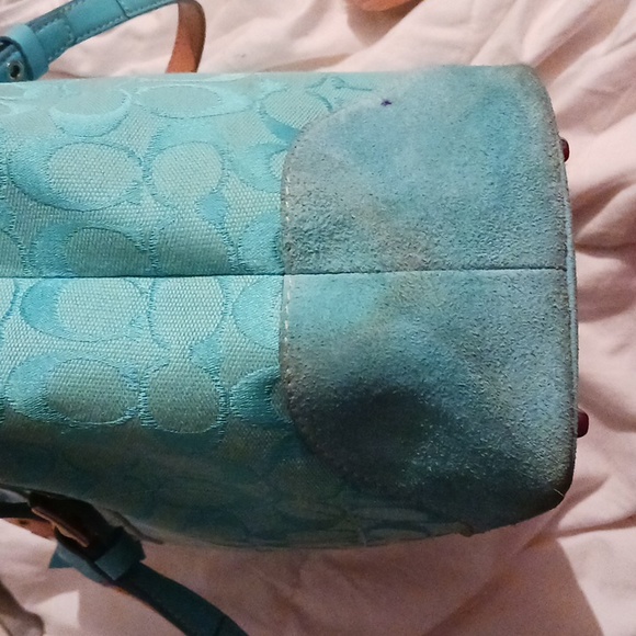 Vintage blue 💙 C coach - Picture 4 of 9